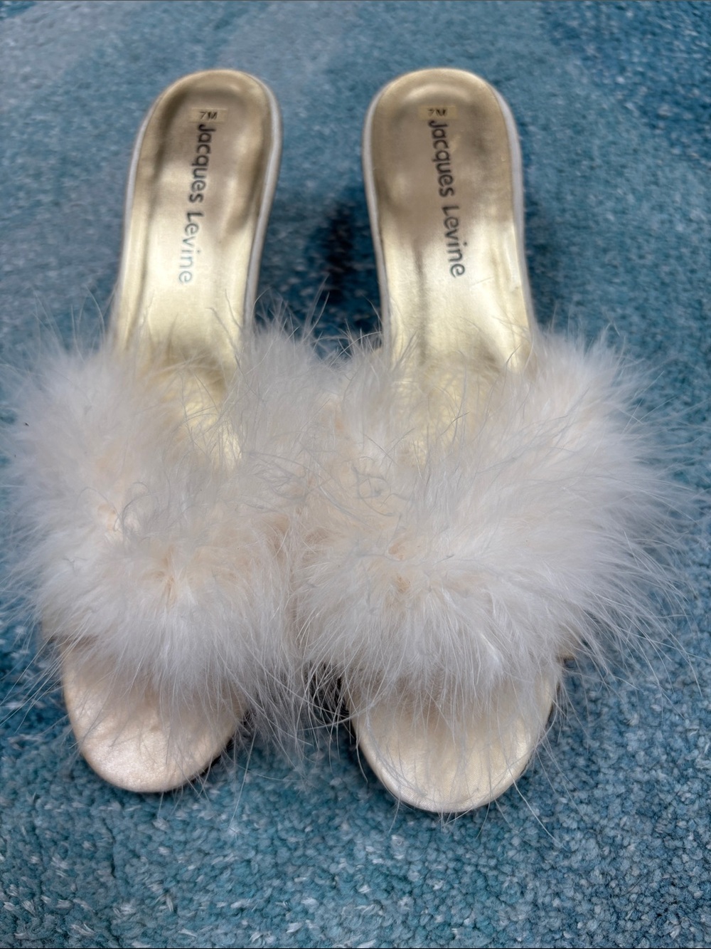 Jacques Levine Slippers, Sz 7